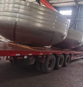 Cold Pressing ASME Standard Stainless Steel Elliptical Dished Heads Dish End For Pressure Vessel