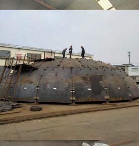Haipei Industry Elliptical Head (8000 x 22 mm) shipped in segments
